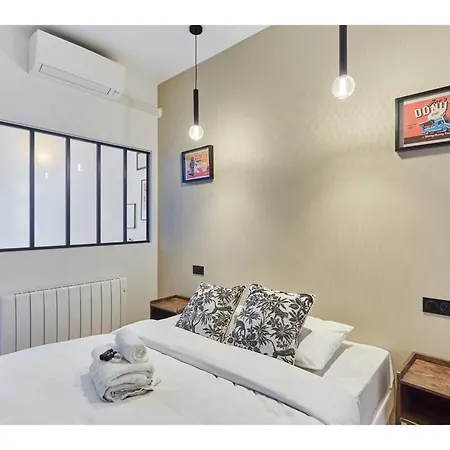 Superb Ac Loft 3 Bdr - Pere Lachaise Apartment *